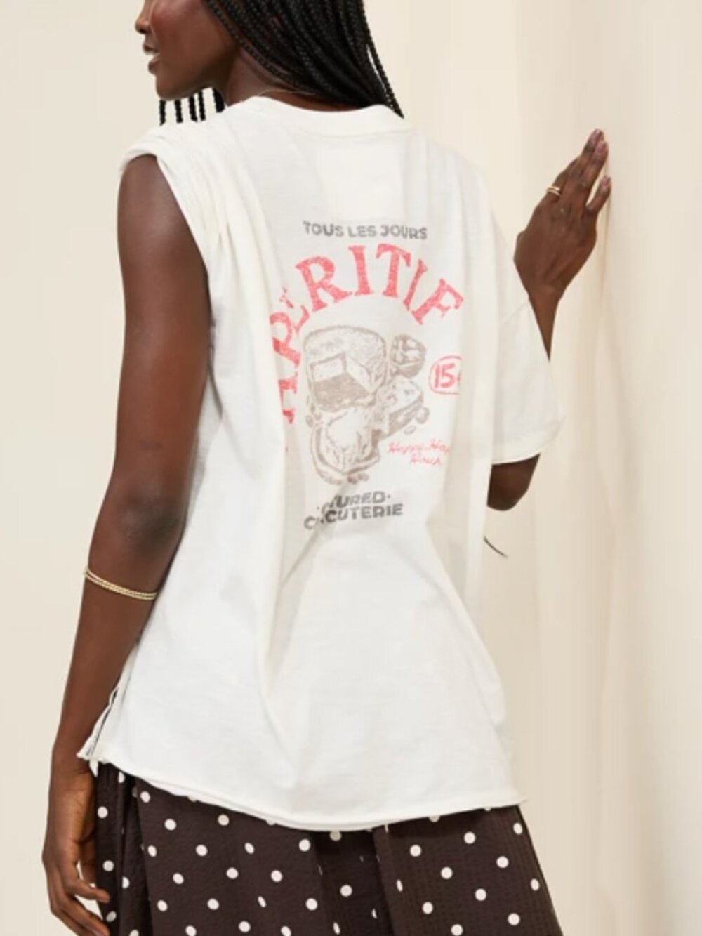 NWT Aerie Oversized Crew Boyfriend T-Shirt (Small)